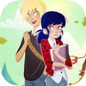 Running Ladybug Hero Chibi icon