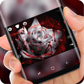 Blood Rose Keyboard Love Theme icon
