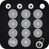 Passcode screen lock icon