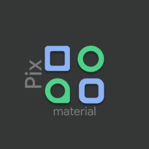 Pix Material Dark Icon Pack icon