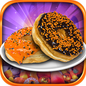 Halloween Donut Maker Cook &amp; Make Candy Fun Game icon