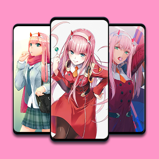 Cute Anime Girl Wallpaper icon
