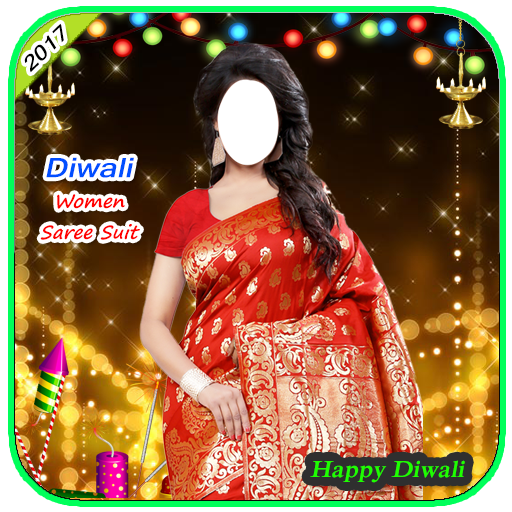 Diwali Women Saree Suit New icon