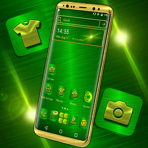 Green Texture Launcher Theme icon