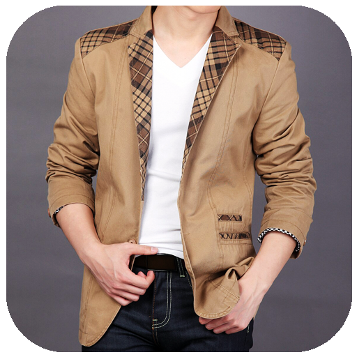 Casual Men Suit Photo Editing icon