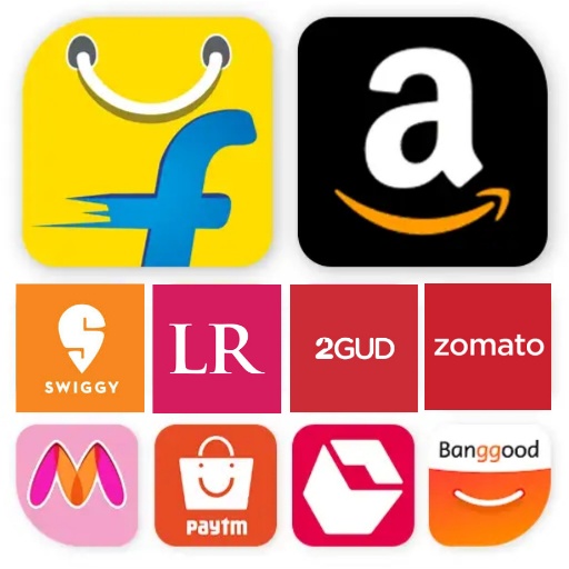All in One Online Shopping App icon