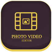Photo video editor icon