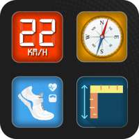 Smart GPS Tools-Unit Converter, Area Calculator