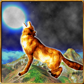 Angry Wild Wolf Jungle Attack: Wolf Simulator 3D icon
