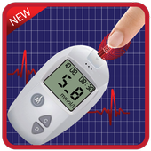 Blood Sugar Test App :Prank icon