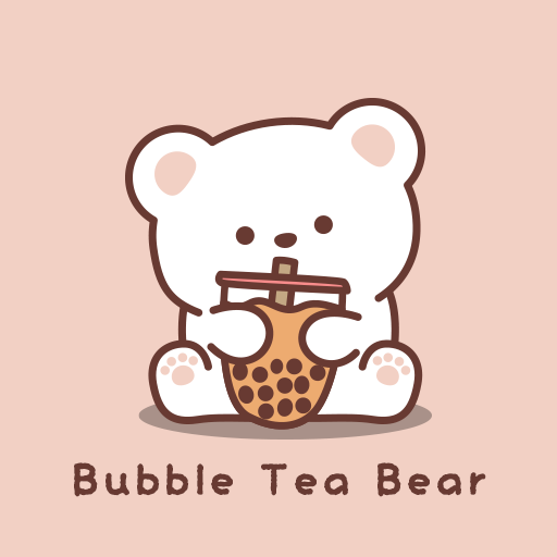 Bubble Tea Bear Theme  HOME icon