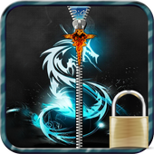 Дракон Молния Экран блокировки иконка
