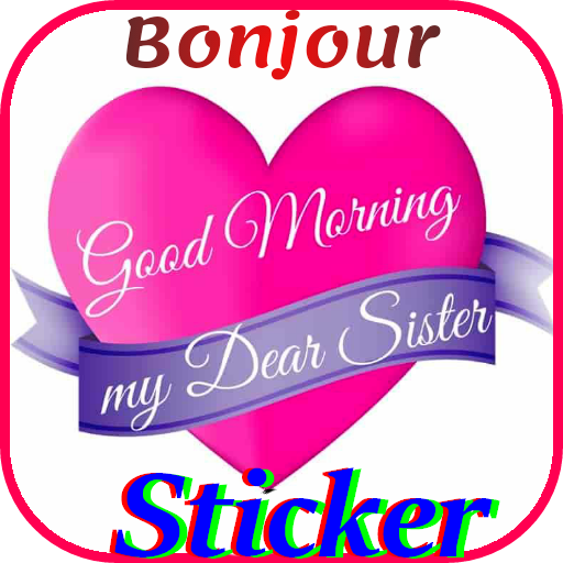 Animated Stickers Bonjour et Bonsoir bonne nuit icon