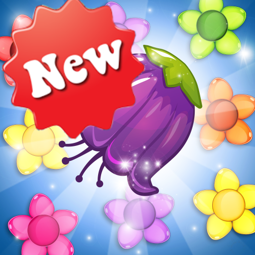 Flower Crush Jello – Match 3 Puzzle icon