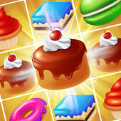 Yummy Cake Swap - Match 3 Game icon