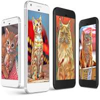 Cat Cartoon Wallpaper