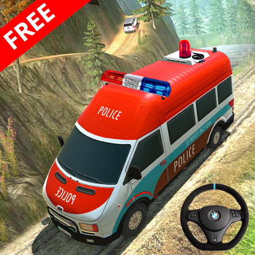 Real Police Van Chasing - Offroad Car Driving 2021 icon