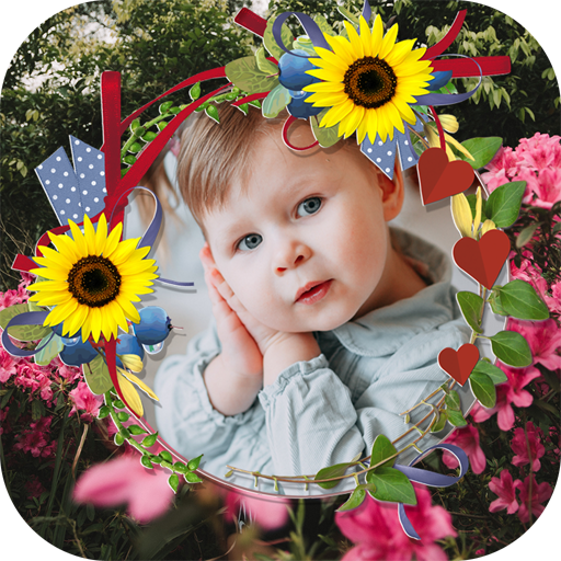 Beautiful Natural Photo Edit Garden Application icon