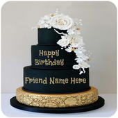 Name On Birthday Cake icon