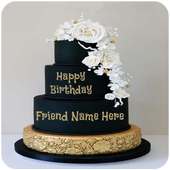 Name On Birthday Cake