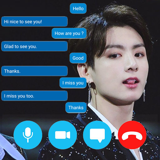 Jungkook BTS - Chat and Call icon
