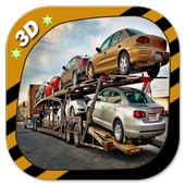 Car Transport Truck 3D icon