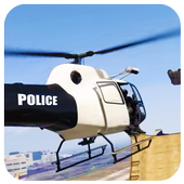 Police Helicopter : Cop Pilot Flying Simulator 3D icon