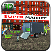 Supermarket Cart Transporter icon