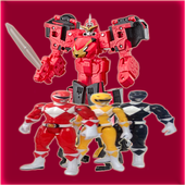 Sliding Power ranger level puzzle icon