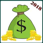 Money coin :- Earn money apps icon