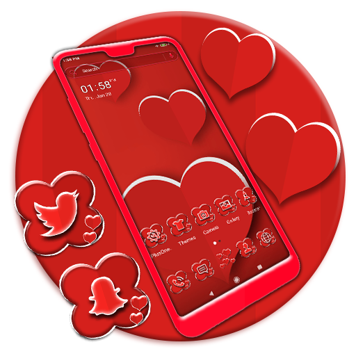 Valentine Red Heart Theme icon