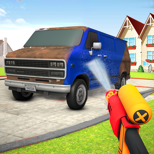 Power Wash Clean Simulator 3D icon