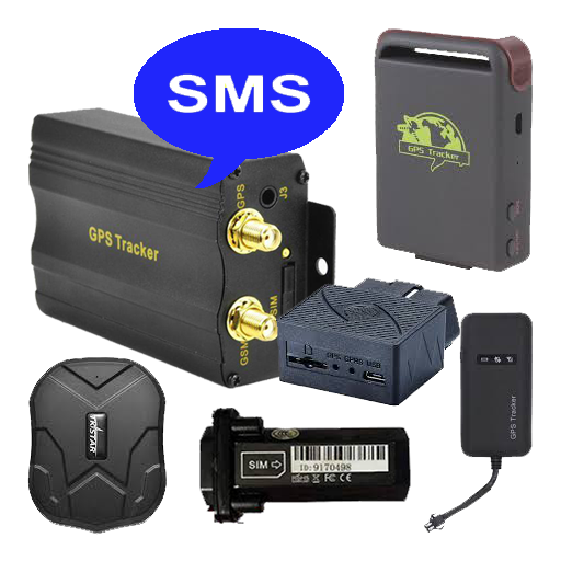 GPS Car Tracker Setting SMS icon