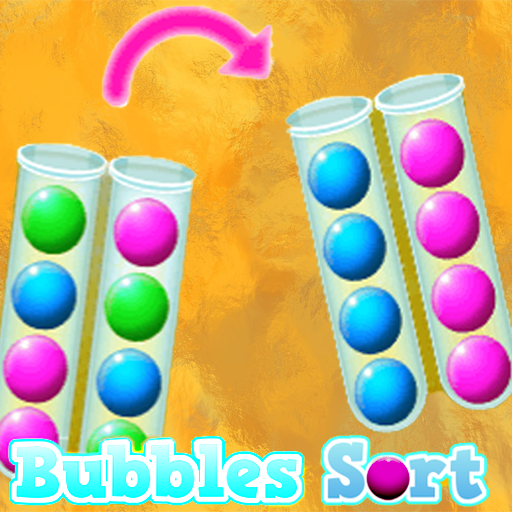 bubble sort - color sort puzzle icon