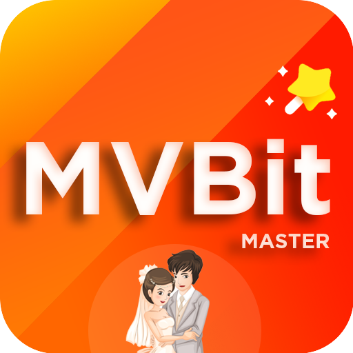 MVBit master -MV master Lyrical Video Status Maker icon