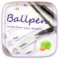 (FREE) GO SMS BALLPEN THEME on 9Apps