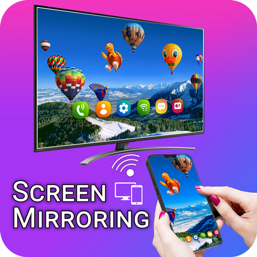 Screen Mirroring &amp; LED : Screen Share On All TV icon