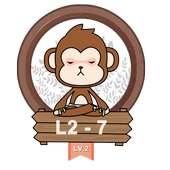 Yoga Monkey Free Fitness L2-7 on 9Apps