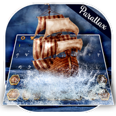 Water Ship Parallax Keyboard Theme icon