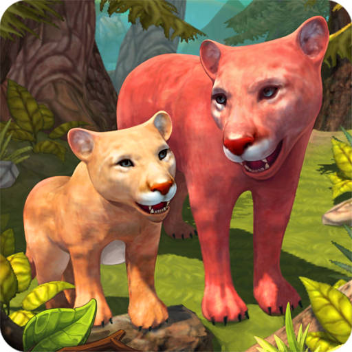 ikon Mountain Lion Family Sim : Ani