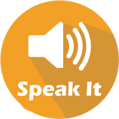 Speak Text - Select and Speak icon