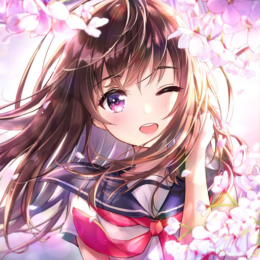 Anime Sakura Girl Wallpaper icon