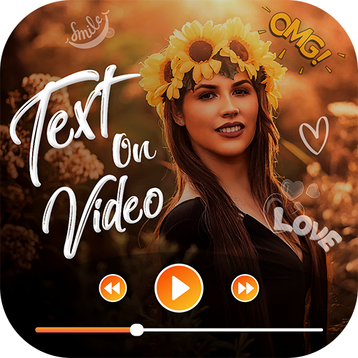 Add Text to Video – Video Editor Photo Video Maker icon