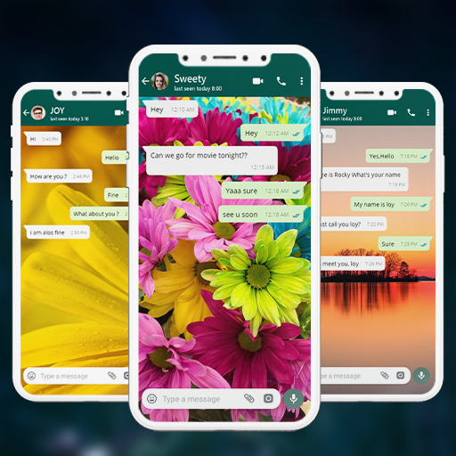 WhatsBG - Cool Wallpapers for WhatsApp Chat BG icon