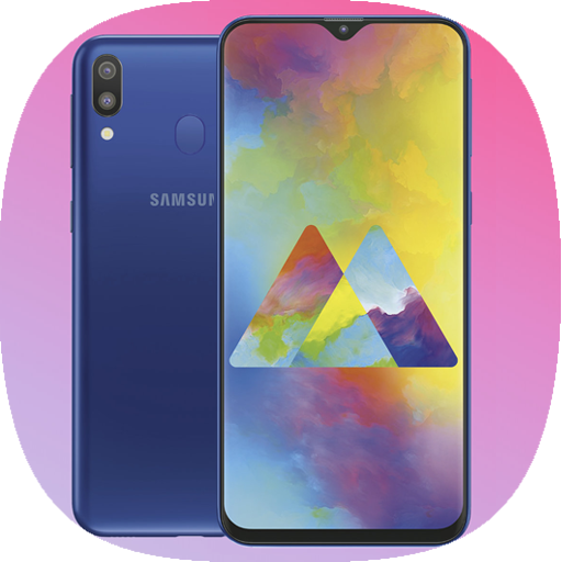 M20 theme, Galaxy M30 launcher icon