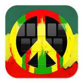 GO Keyboard Peace Rasta