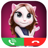 Call From Angela - My Talking Angela and tom icon