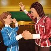 High School Gangster Girl Fight