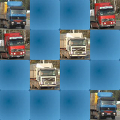 Trucks memory game icon