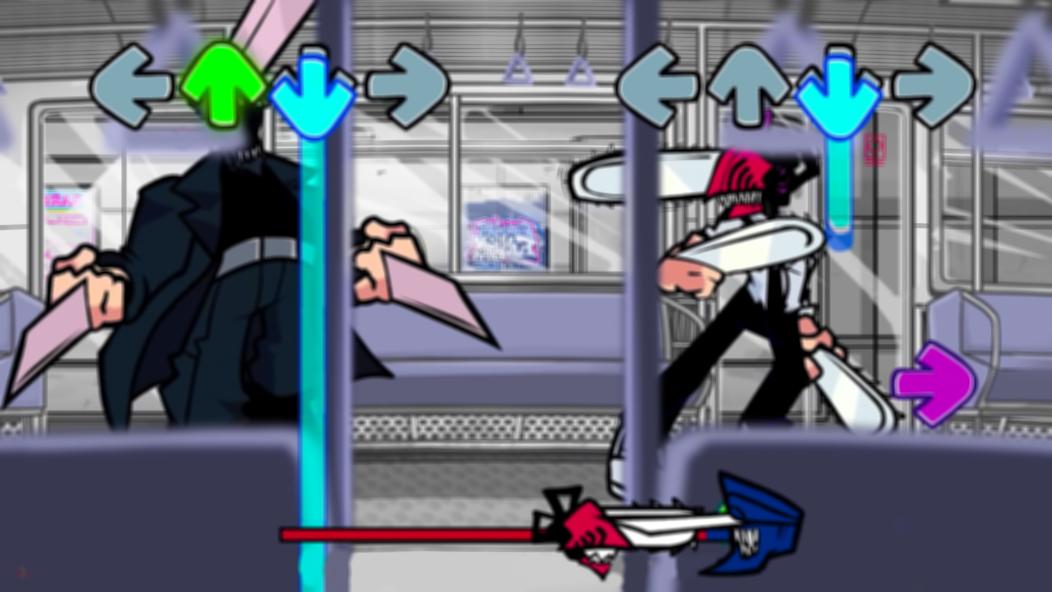 Chainsaw Man X SWORD FNF MOD screenshot 1